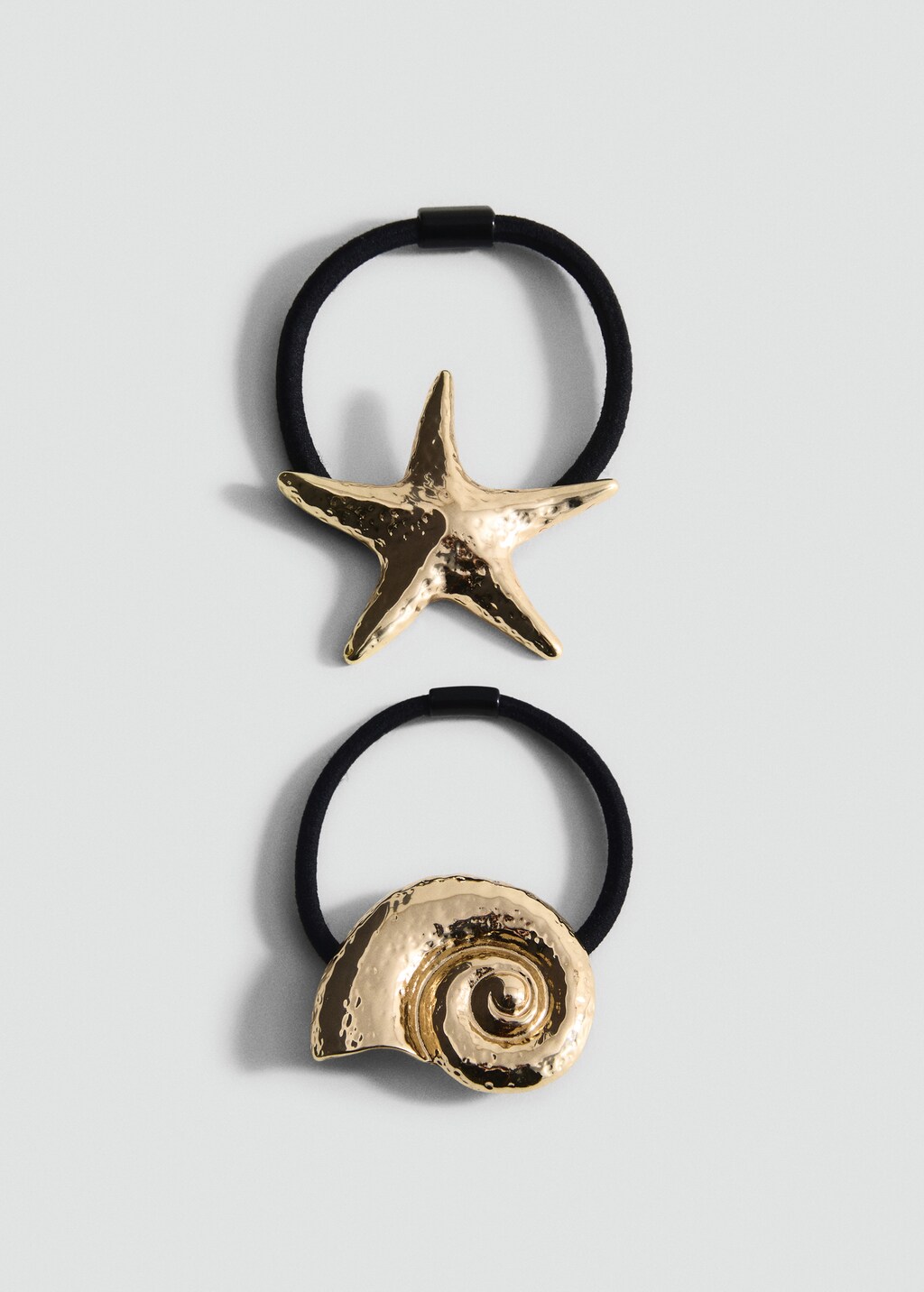 Set of marine-design hair bands