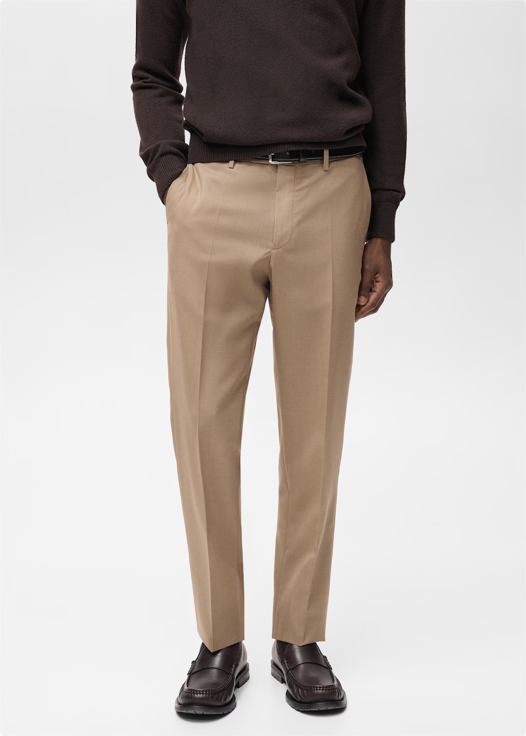 Turin 100% virgin wool suit pants