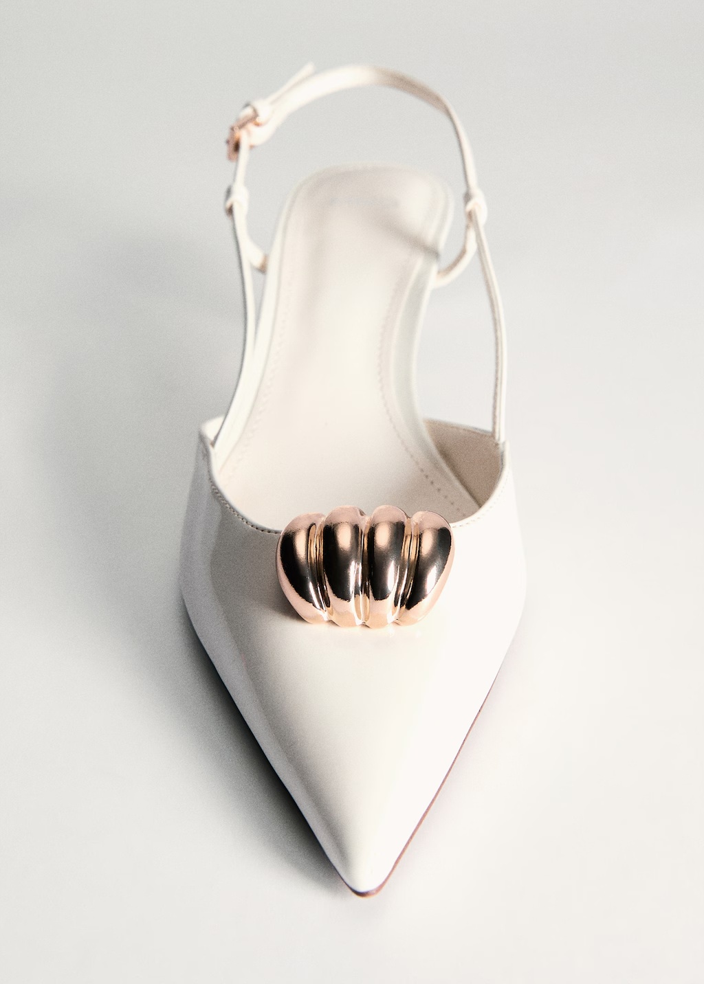 High-heeled shoes with metallic detail 6 High-heeled shoes with metallic detail